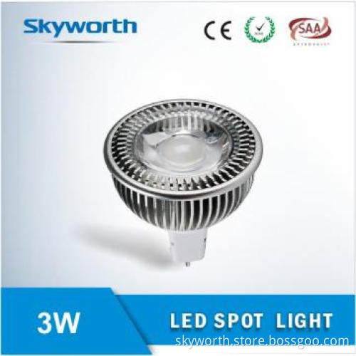 3W MR16 LED Spot Light High lumen CE&Rohs